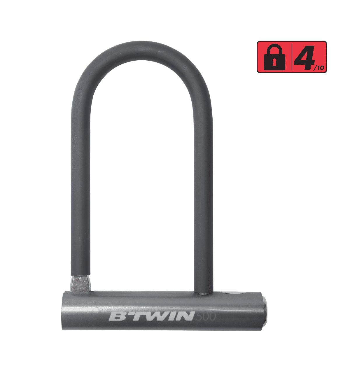 Buy Decathlon Cycle U-Lock with Key Grey) Online (1 Piece