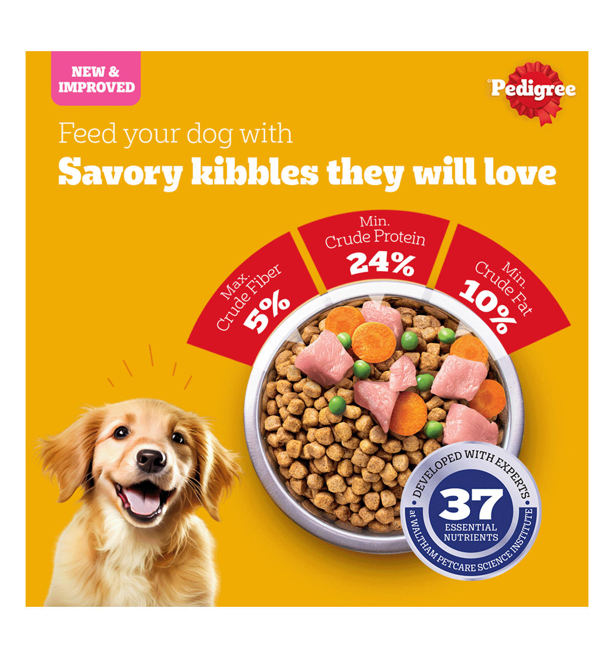 Buy Pedigree Chicken Milk Kg Puppy Dry Dog Food Online (3 kg