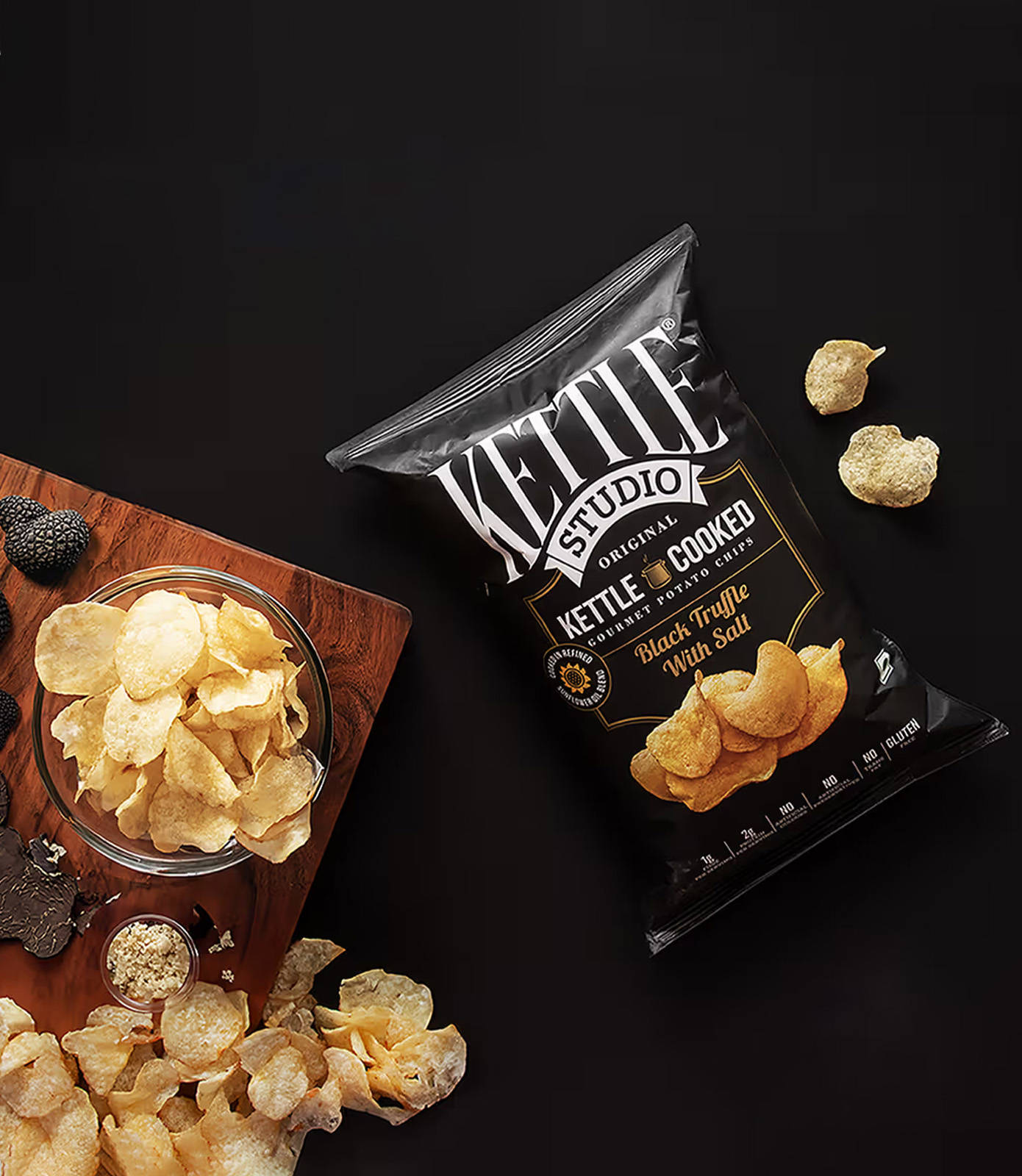 truffle chips kettle