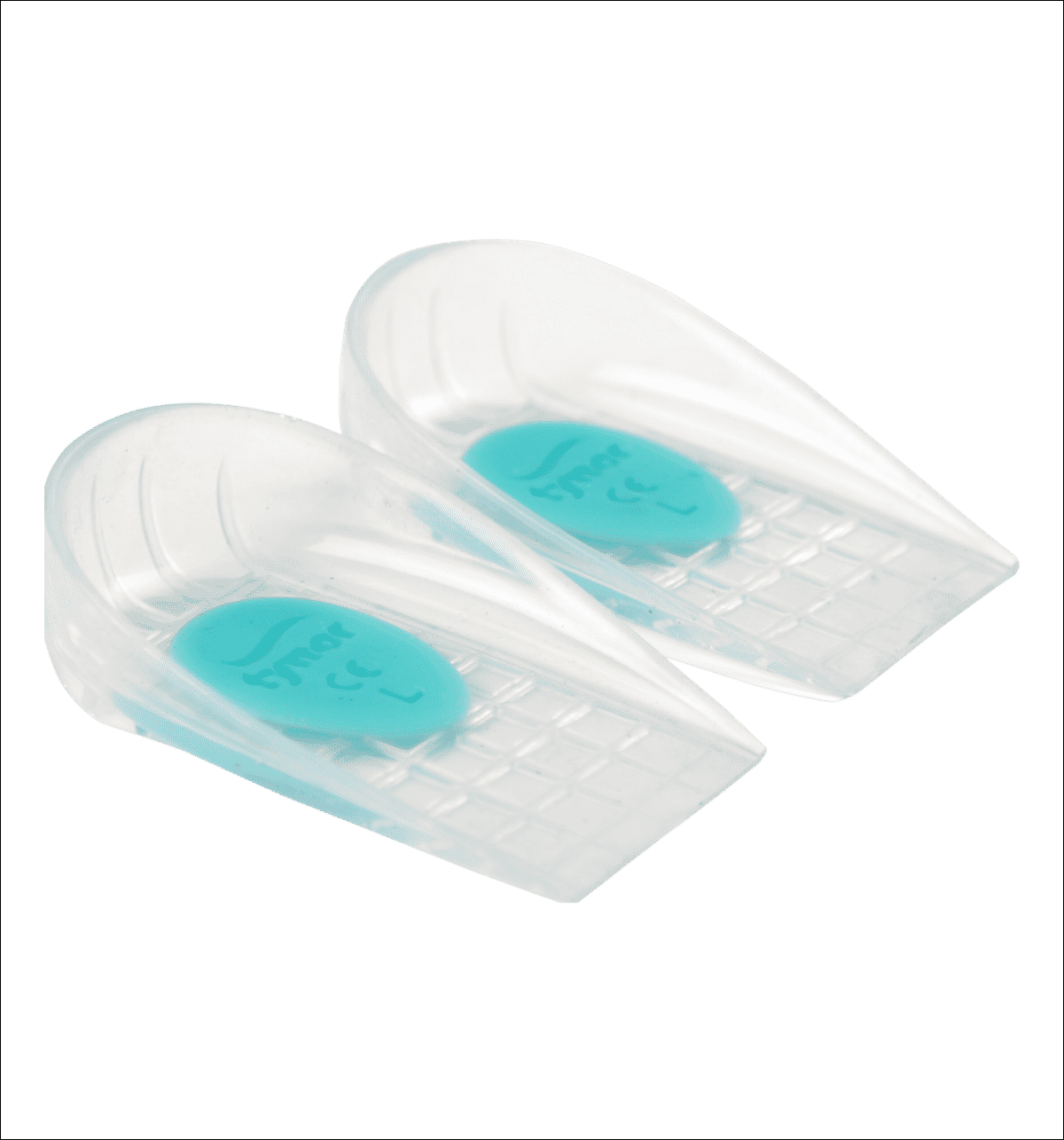 Buy Tynor Silicone Heel Cushion for Pain Relief (White, Pair