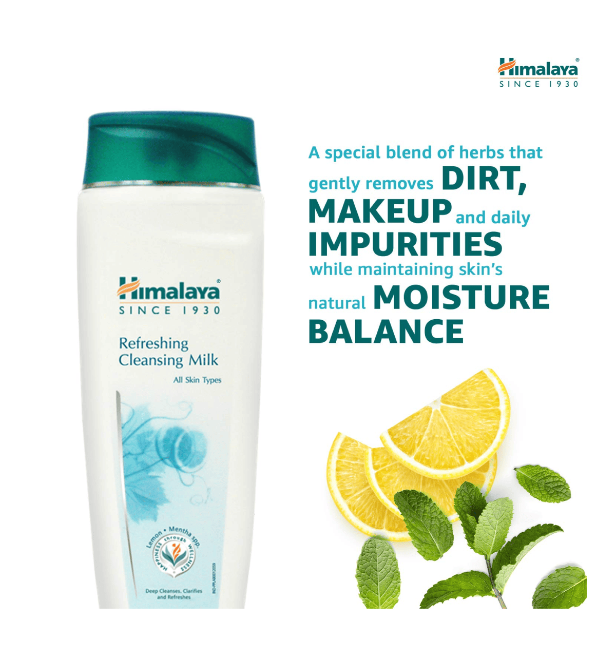 Buy Himalaya Refreshing Cleansing Milk (Lemon & Mentha) Online