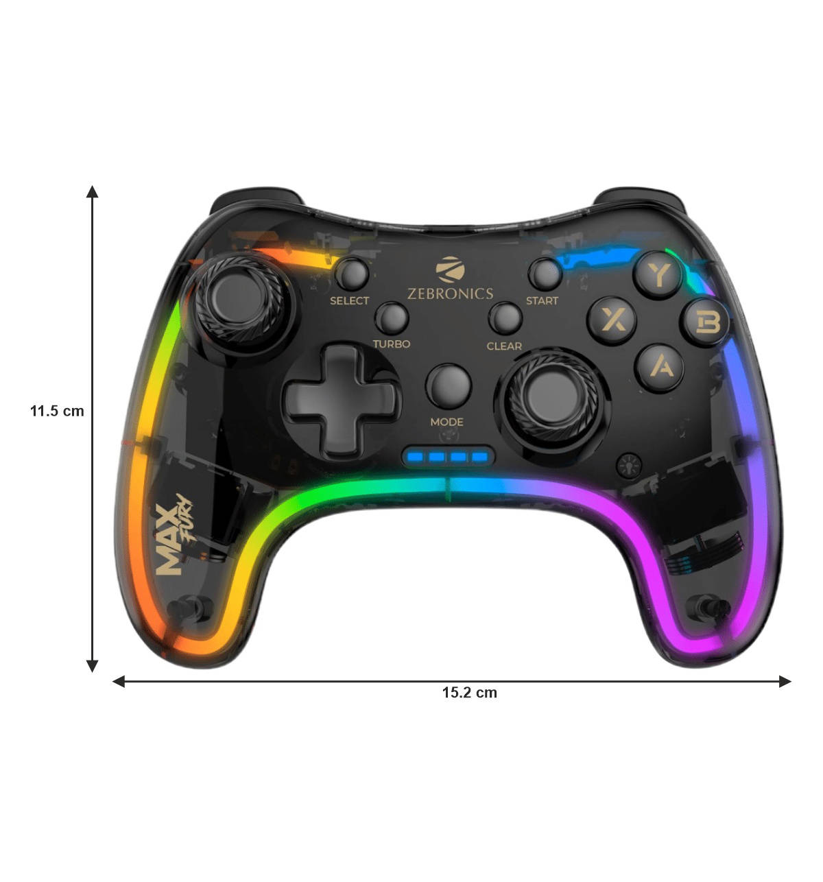 Zebronics Max Fury Wired Gamepad - Image 3