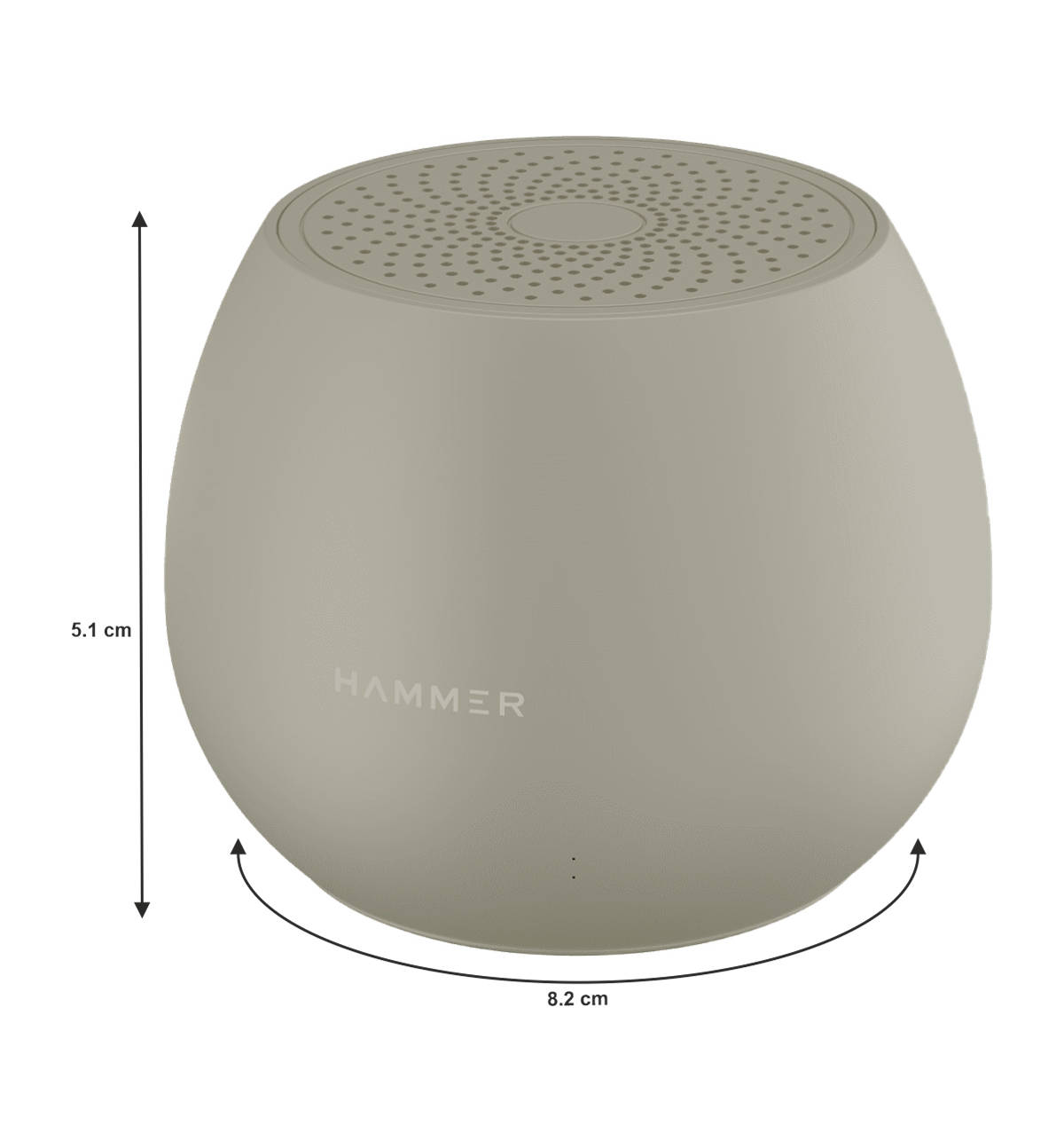 Hammer Drop 5W Bluetooth Speaker (Beige) - Image 3