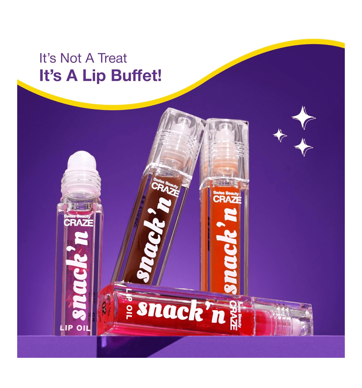Buy Swiss Beauty Craze Snack'N Nourishing Lip Oil - 2 Cinnamon