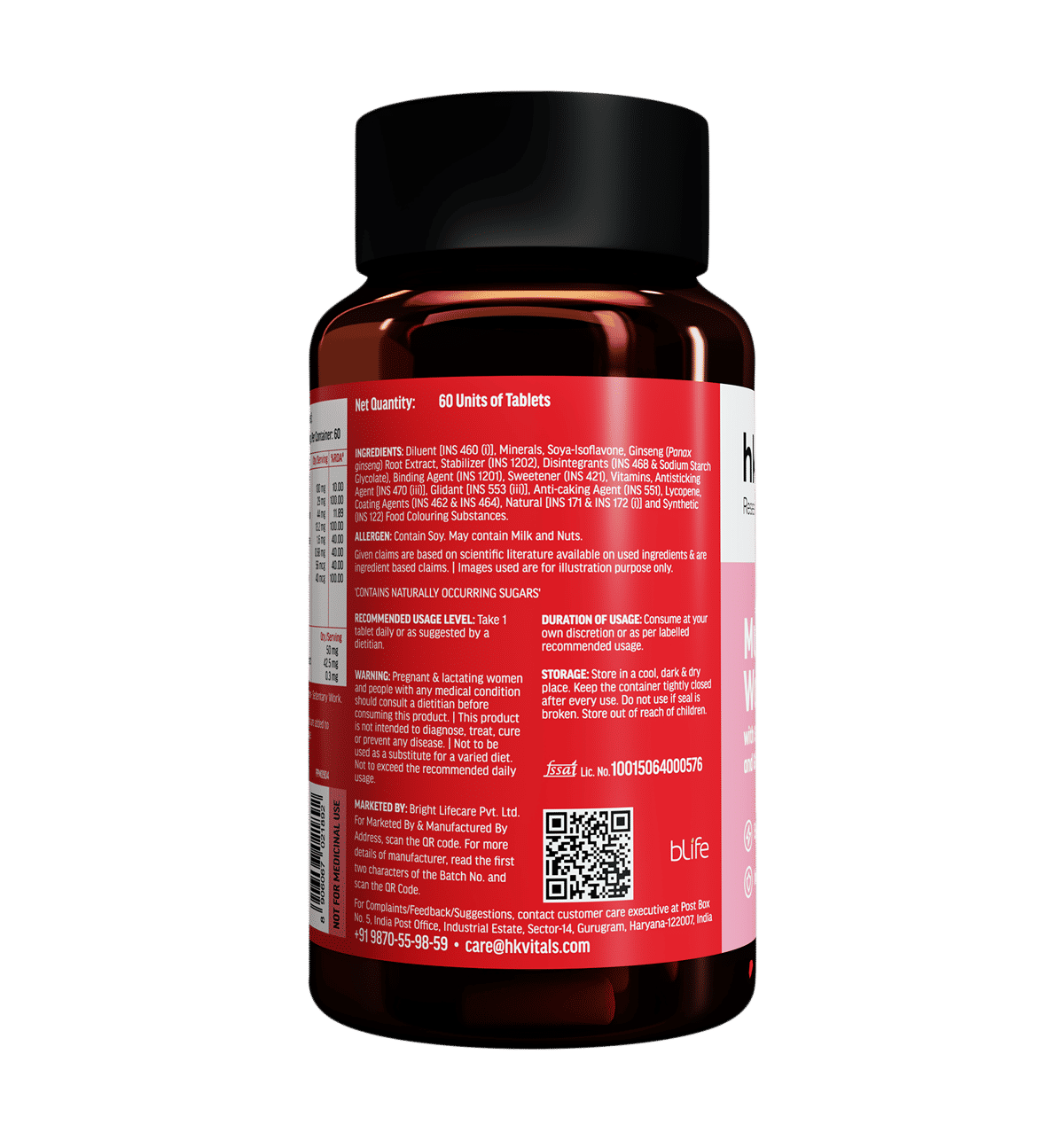 hk vitals Multivitamin for Women (60 Tablets) - Image 3