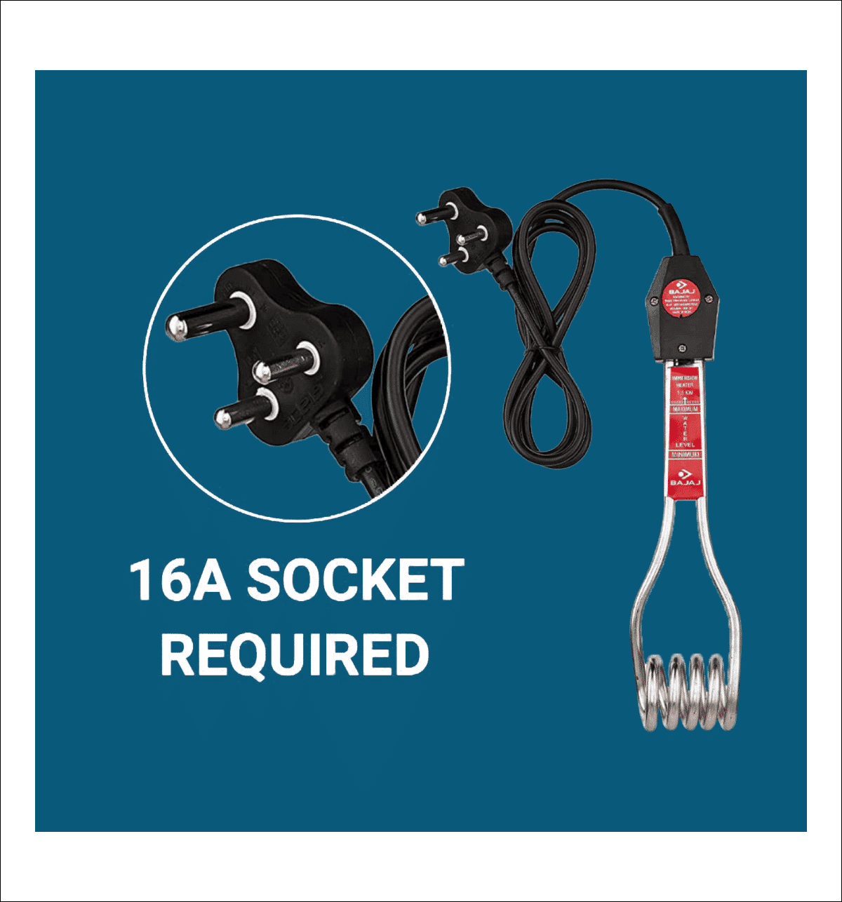 Kw Bajaj Immersion Rod 1000w Price Buy Bajaj Immersion Water