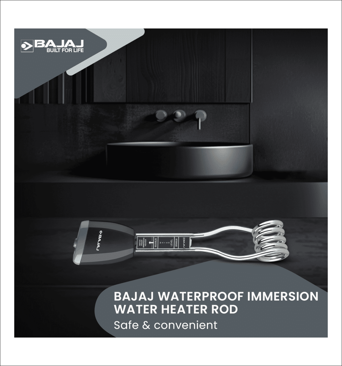 Buy Bajaj Water Proof Immersion Heater Online (1 Piece) At