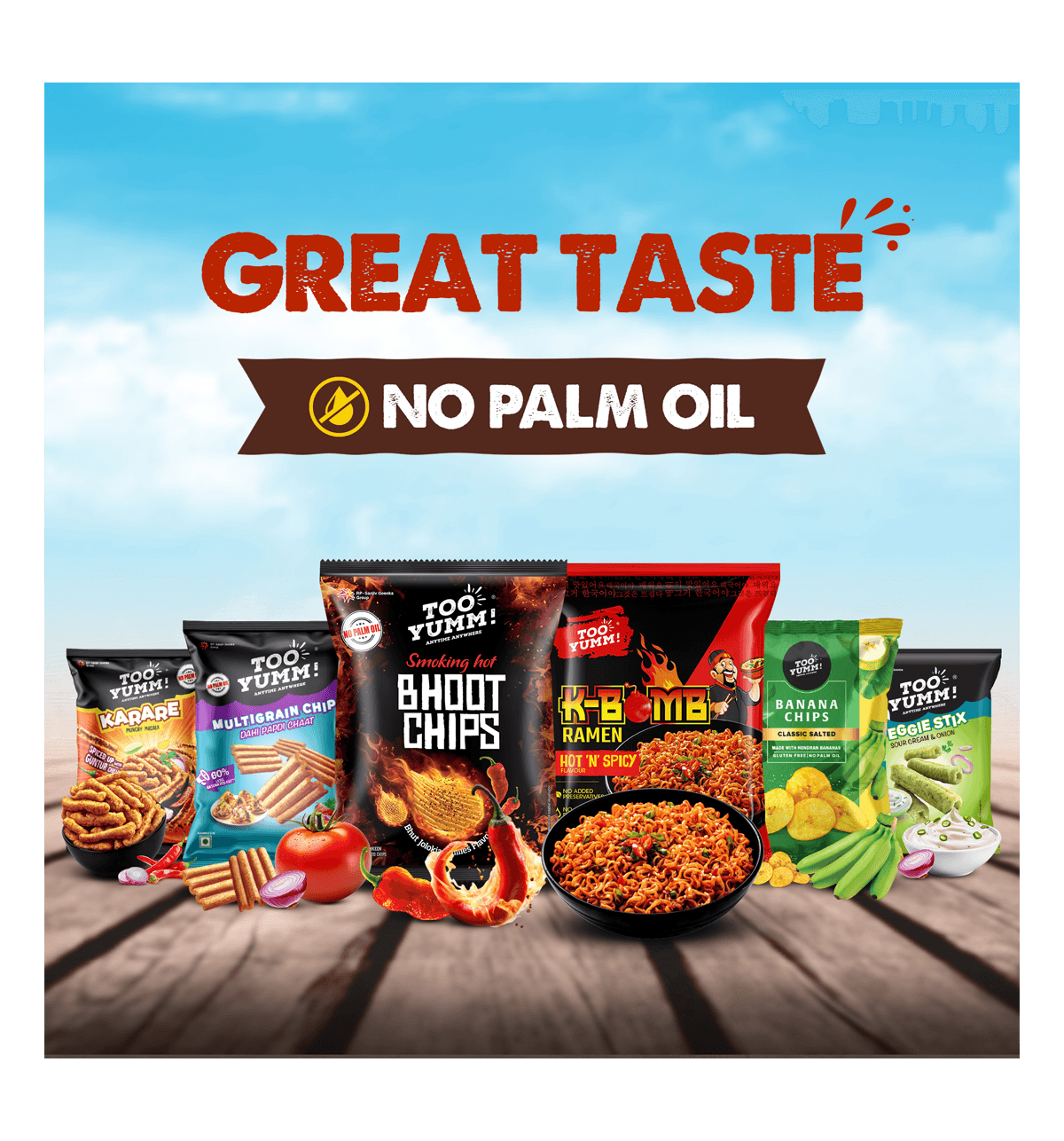 Buy Too Yumm! Chips Indian Masala Online (82 g x 2) At Best Price