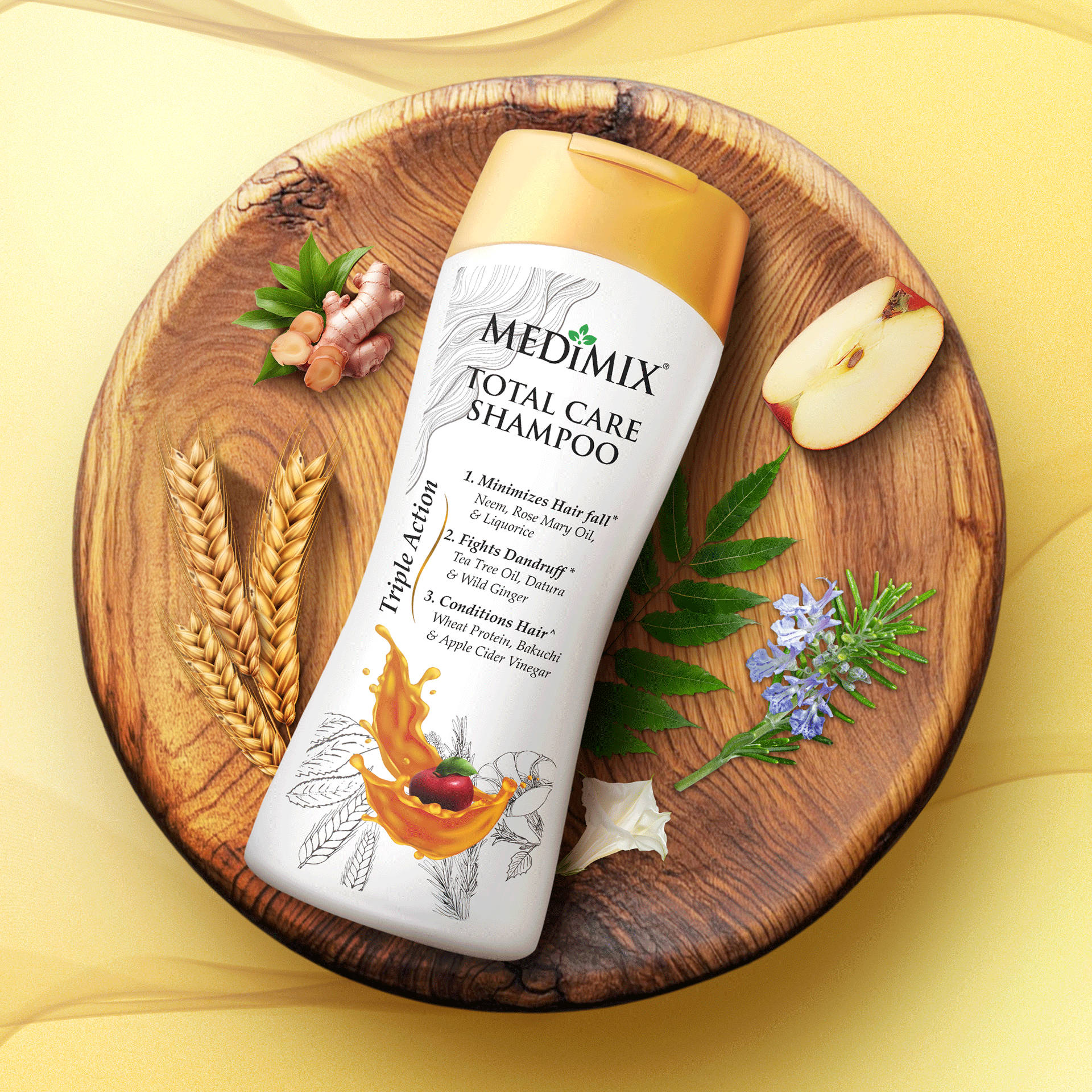 Buy Medimix Total Care Shampoo | Triple Action Online () At Best Price