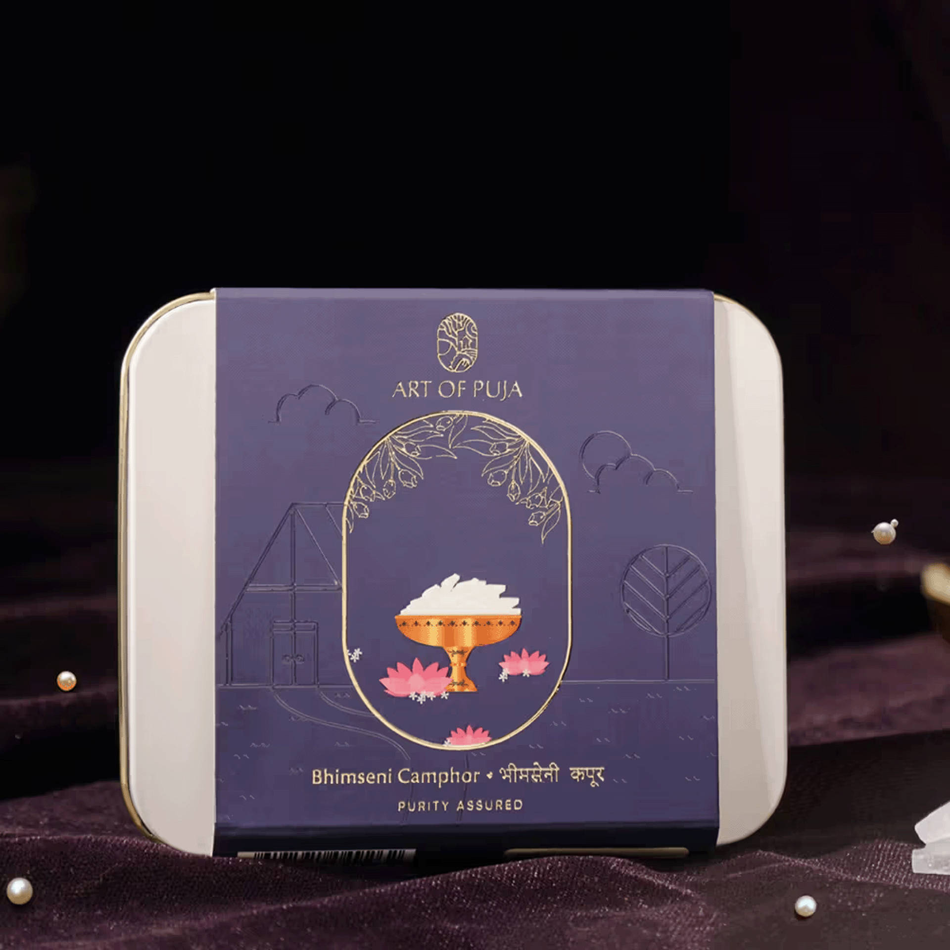 Buy Art of Puja Bhimseni camphor | 100% pure and natural kapoor