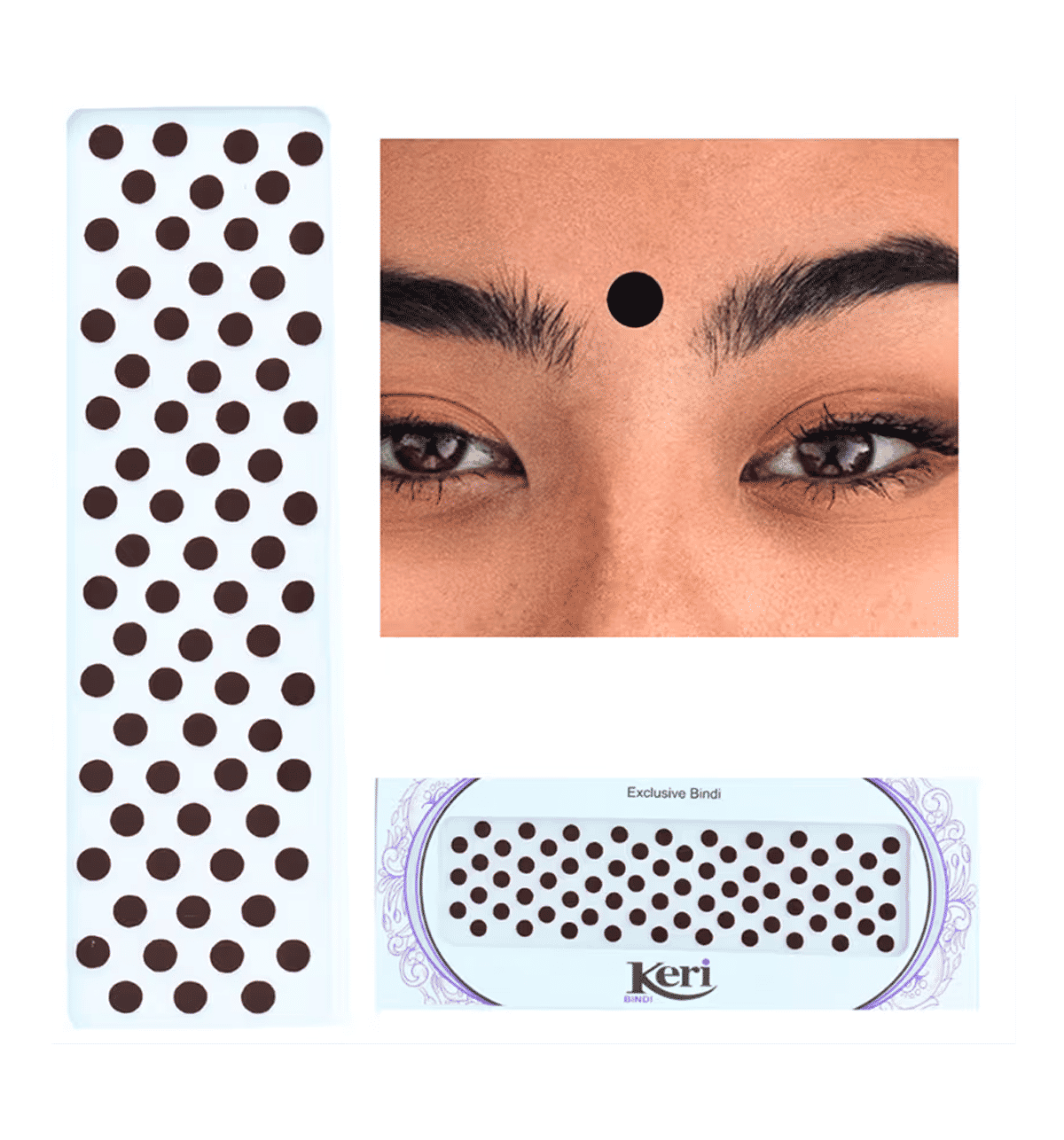 Buy SE7EN Black Bindi Online (1 pack) At Best Price