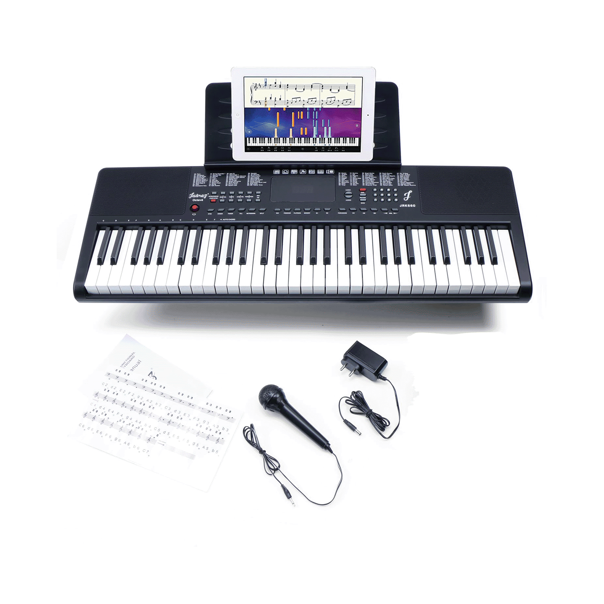 Buy Juarez Octave JRK660 61-Key Portable Keyboard Online (1 pack
