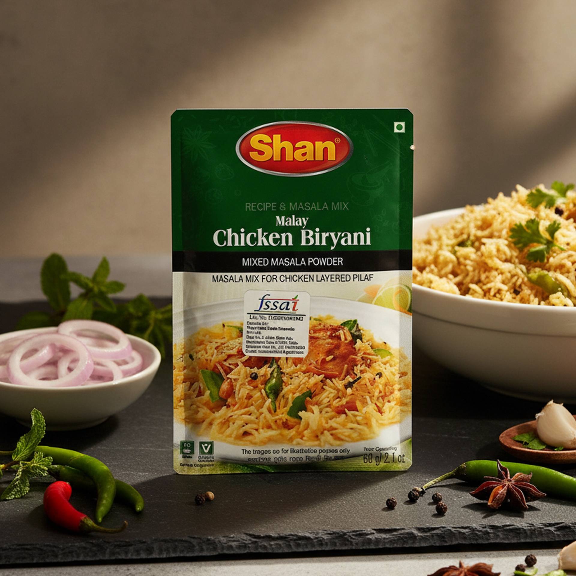 Shan Malay Chicken Biryani Masala