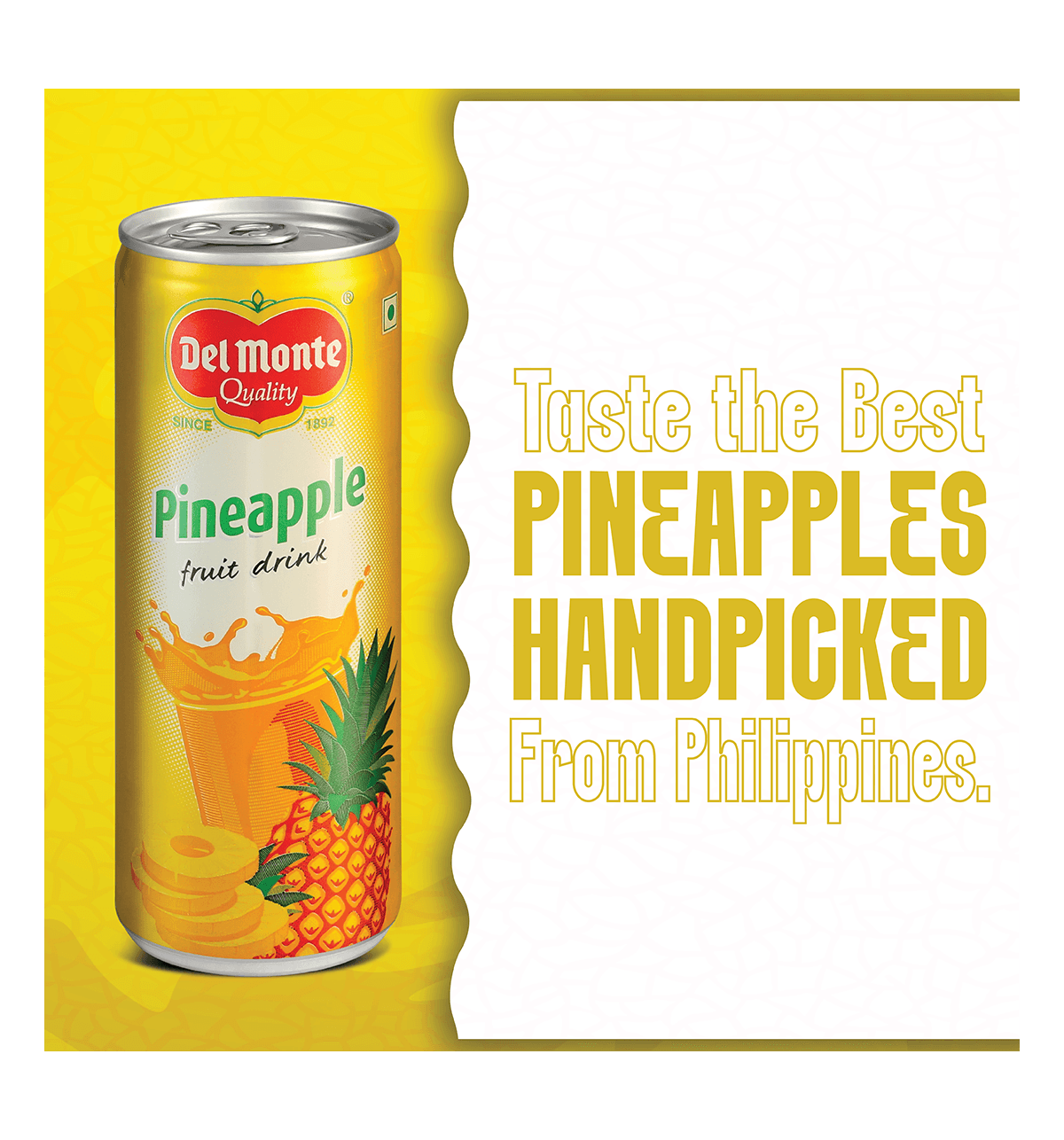 Buy Del Monte Pineapple Fruit Drink (Can) Online (240 ml x 4) At