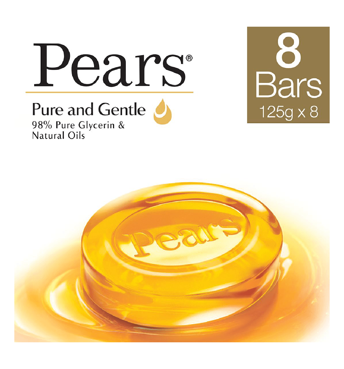 Pears Moisturising Bathing Bar Soap with Glycerine, 125g - Image 3