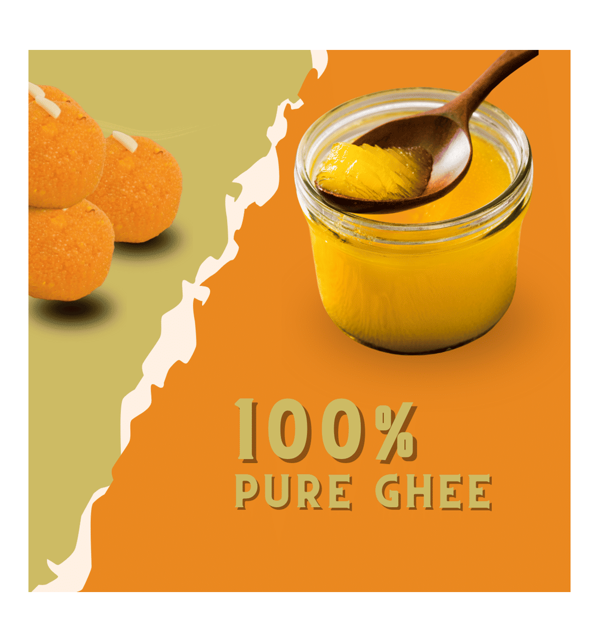 Daadi's Motichoor Ghee Laddoo 200g - Image 4