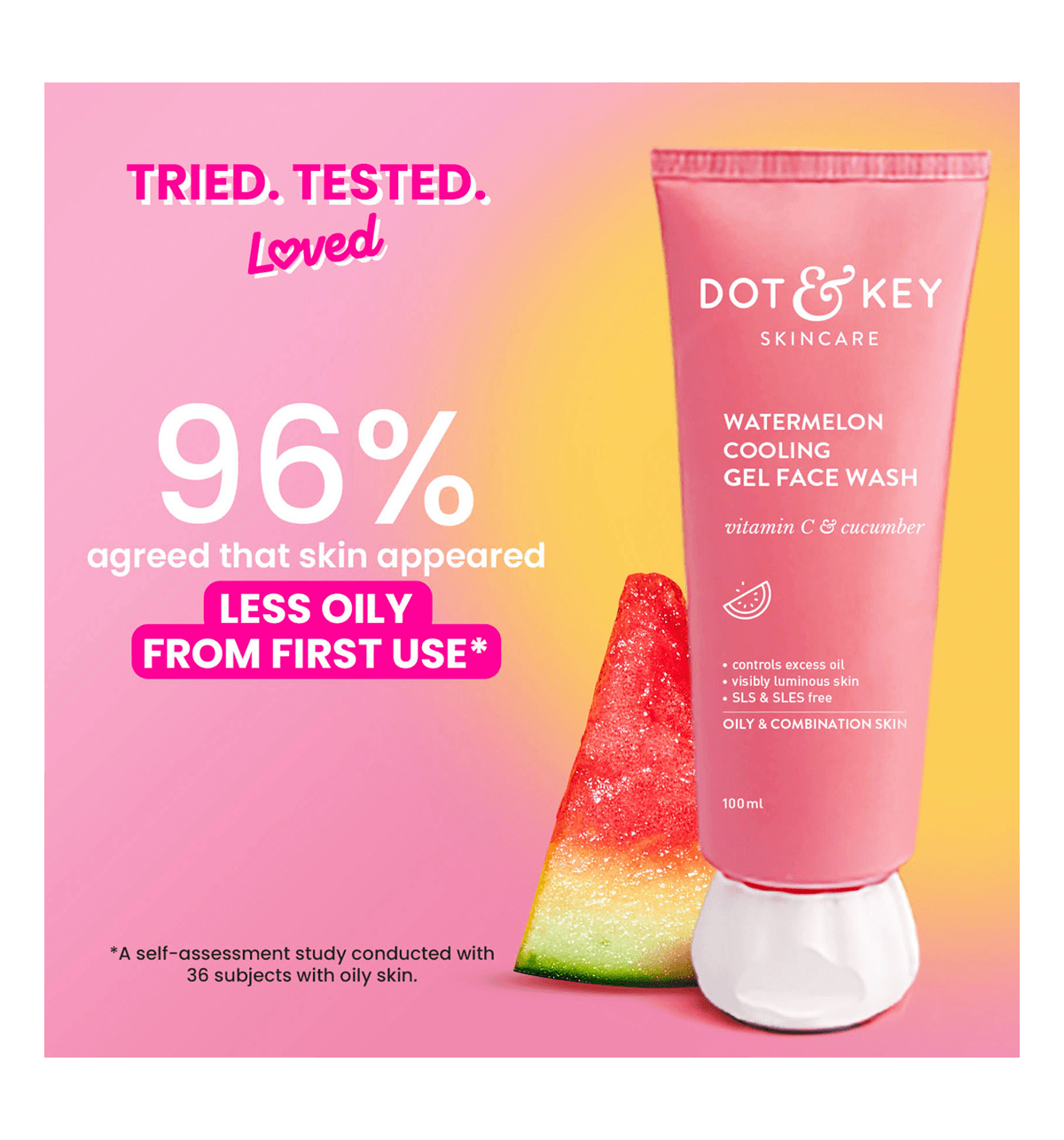 Dot & Key Watermelon Super Glow Face Wash 100 ml - Image 7