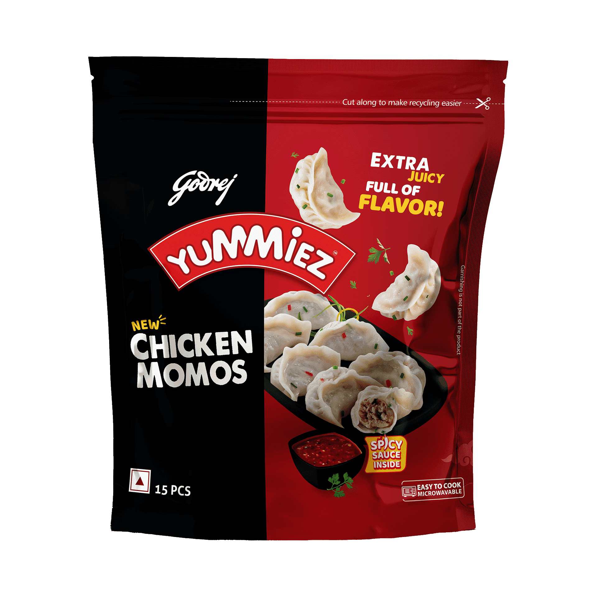 Buy Godrej Yummiez Chicken Momo's Online (420 g) At Best Price