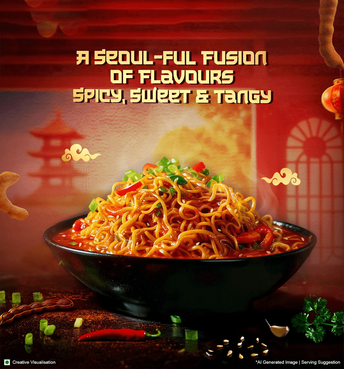 Buy YiPPee! Gochujang Spicy And Tangy Korean Style Noodles Online