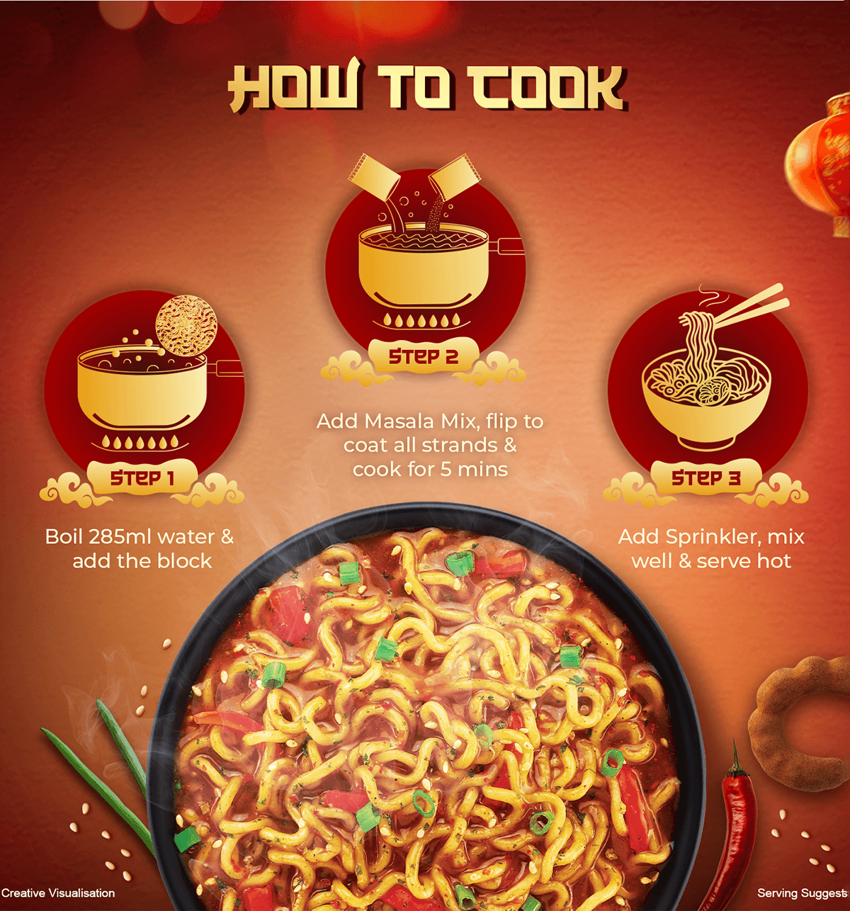 Buy YiPPee! Gochujang Spicy And Tangy Korean Style Noodles Online
