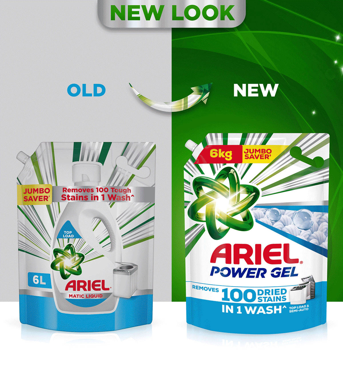 Ariel Power Gel Liquid Detergent Top Load - Image 3