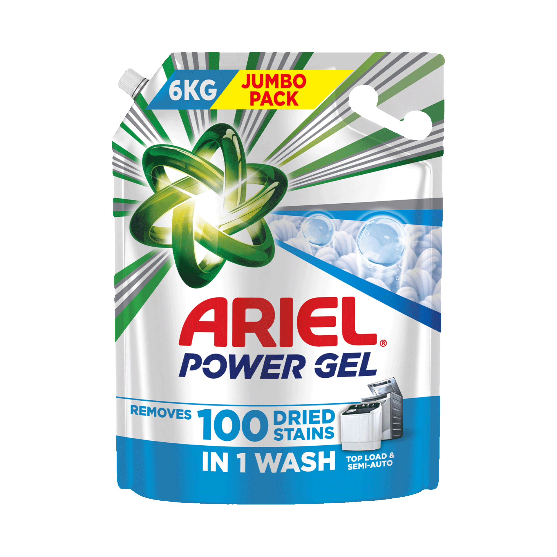 Ariel Power Gel Liquid Detergent Top Load - Image 1