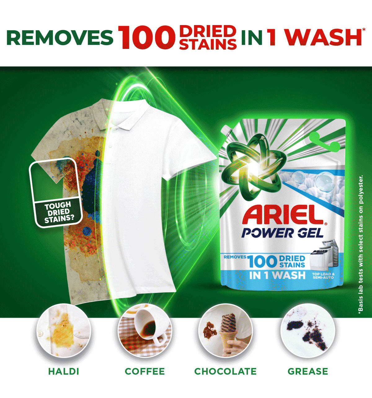 Ariel Power Gel Liquid Detergent Top Load - Image 4