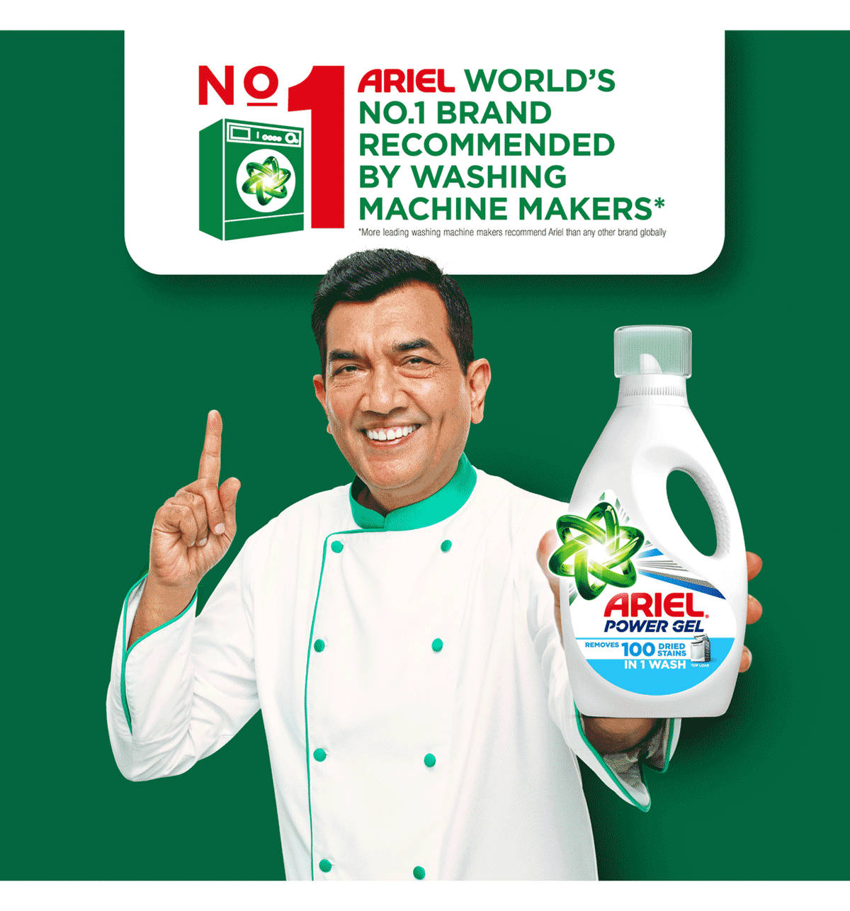 Ariel Power Gel Liquid Detergent Top Load - Image 7