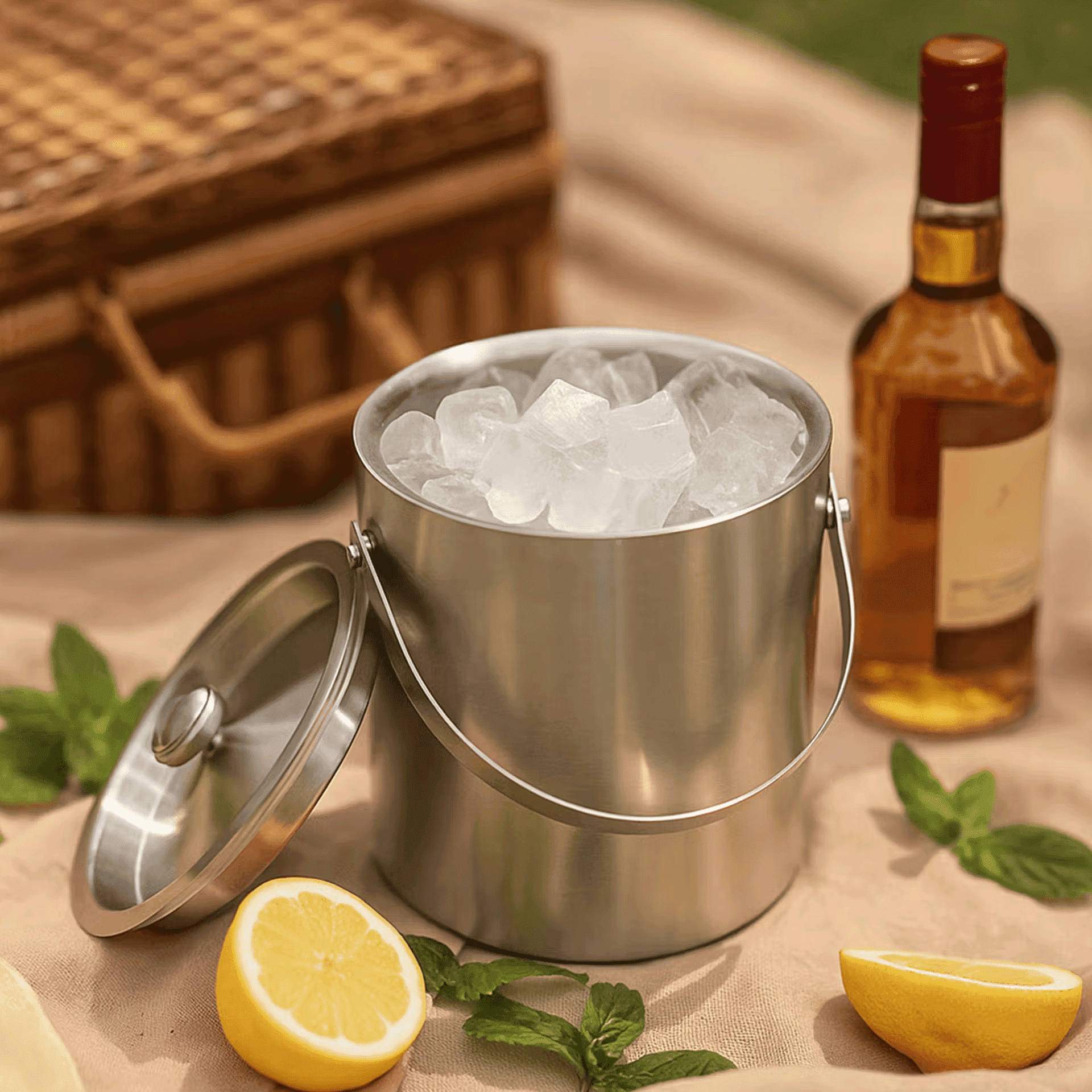 Buy PicFest SS Ice Bucket (Silver) + FREE Zenith Stack Bowl Set