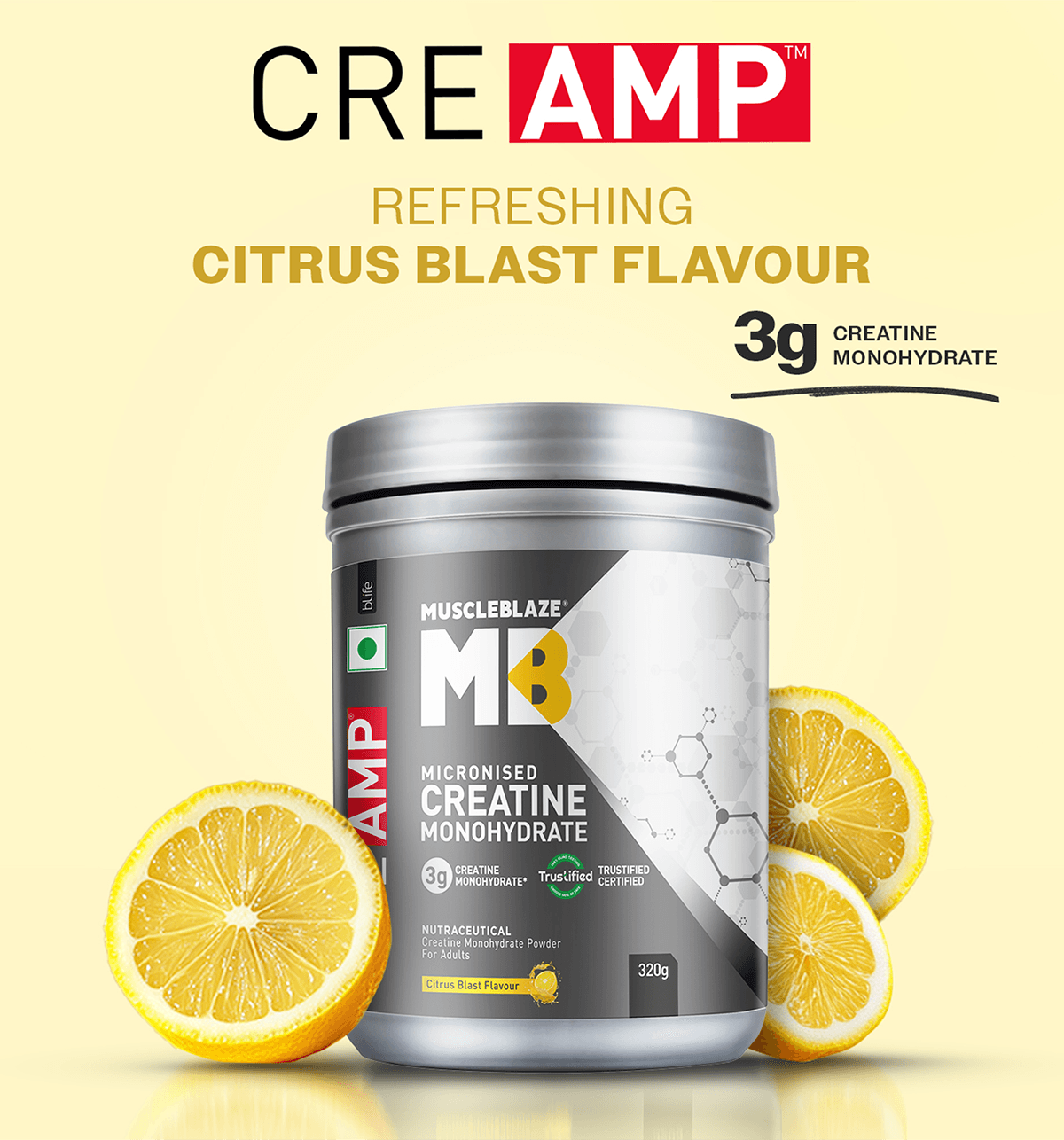 MuscleBlaze Micronised Creatine Monohydrate 80 Servings - Image 7