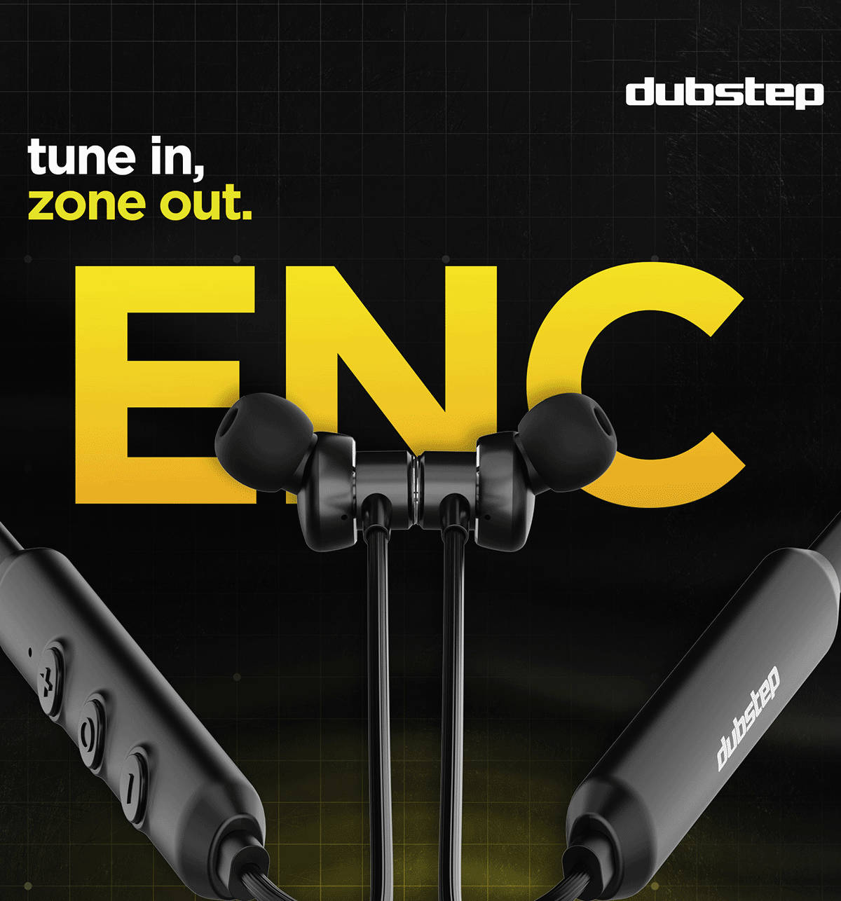 Dubstep Jive J7 In-Ear Bluetooth Neckband Black - Image 8