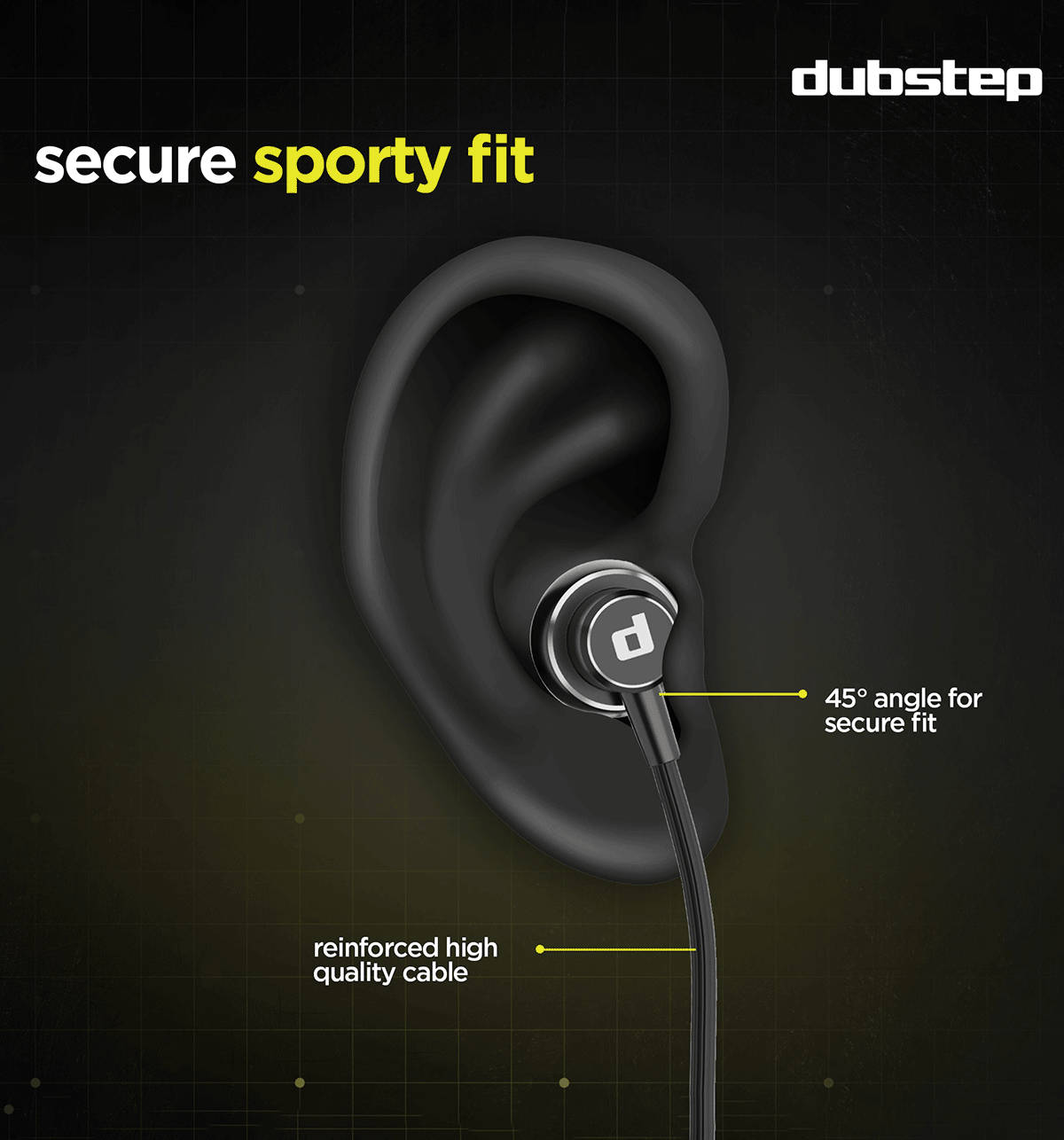 Dubstep Jive J7 In-Ear Bluetooth Neckband Black - Image 13