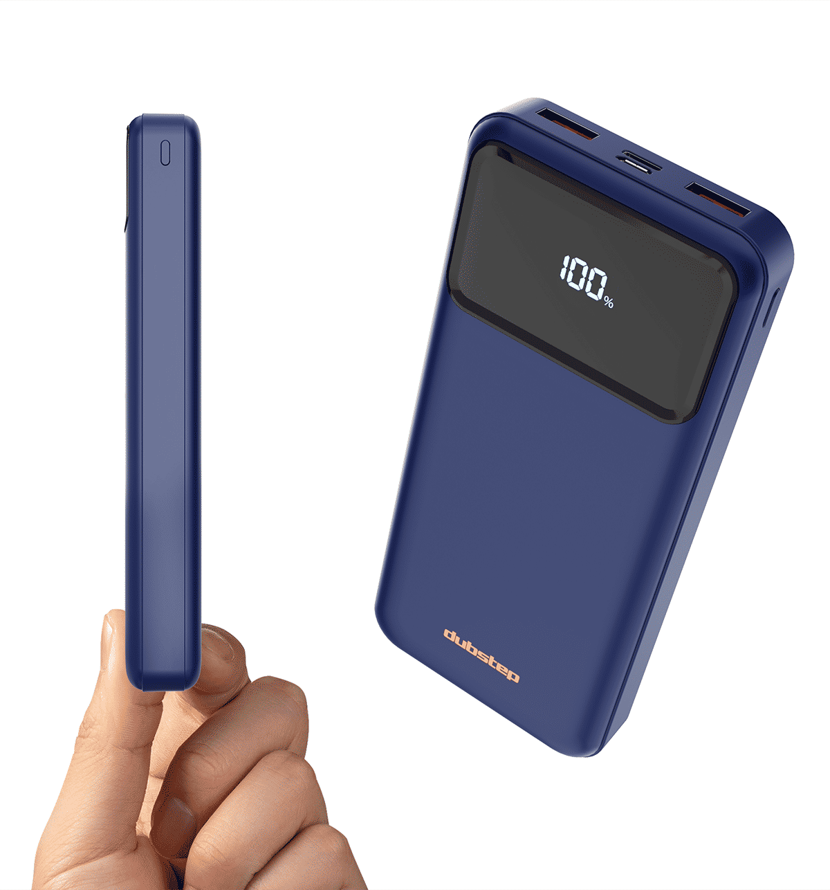 Dubstep Powerblitz X4 20000mAh 22.5W Power Bank (Blue) - Image 2