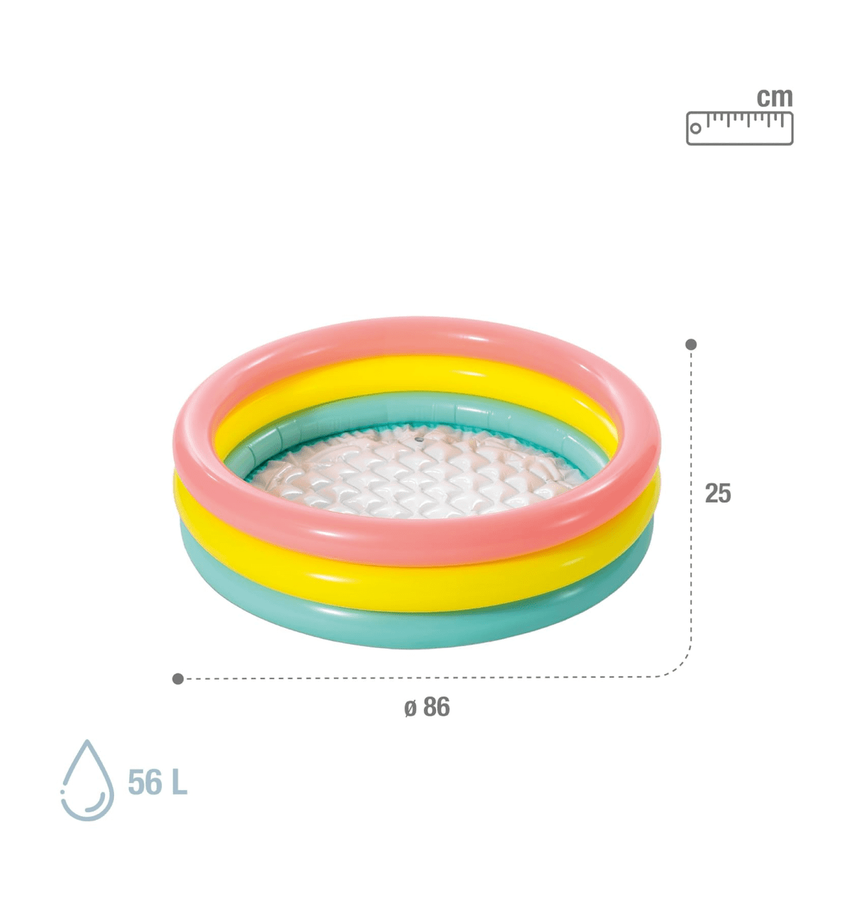 Air Pump Intex Baby Bath Tub Price LUHI Inflatable Baby Bath Tub
