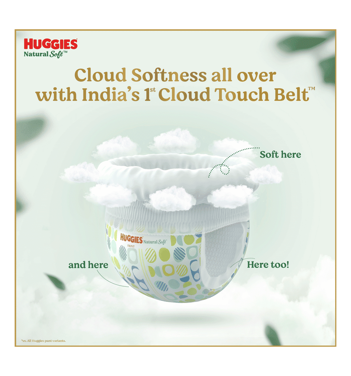 Buy Huggies Natural Soft S 46 Online (632 g) At Best Price