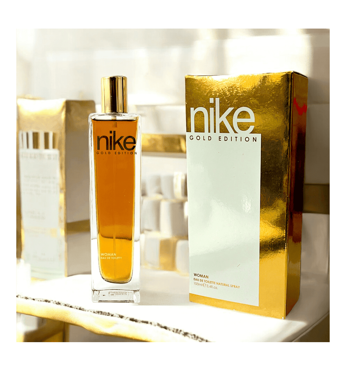 Buy NIKE Gold Woman Eau De Toilette Spray Online (100 ml) At Best