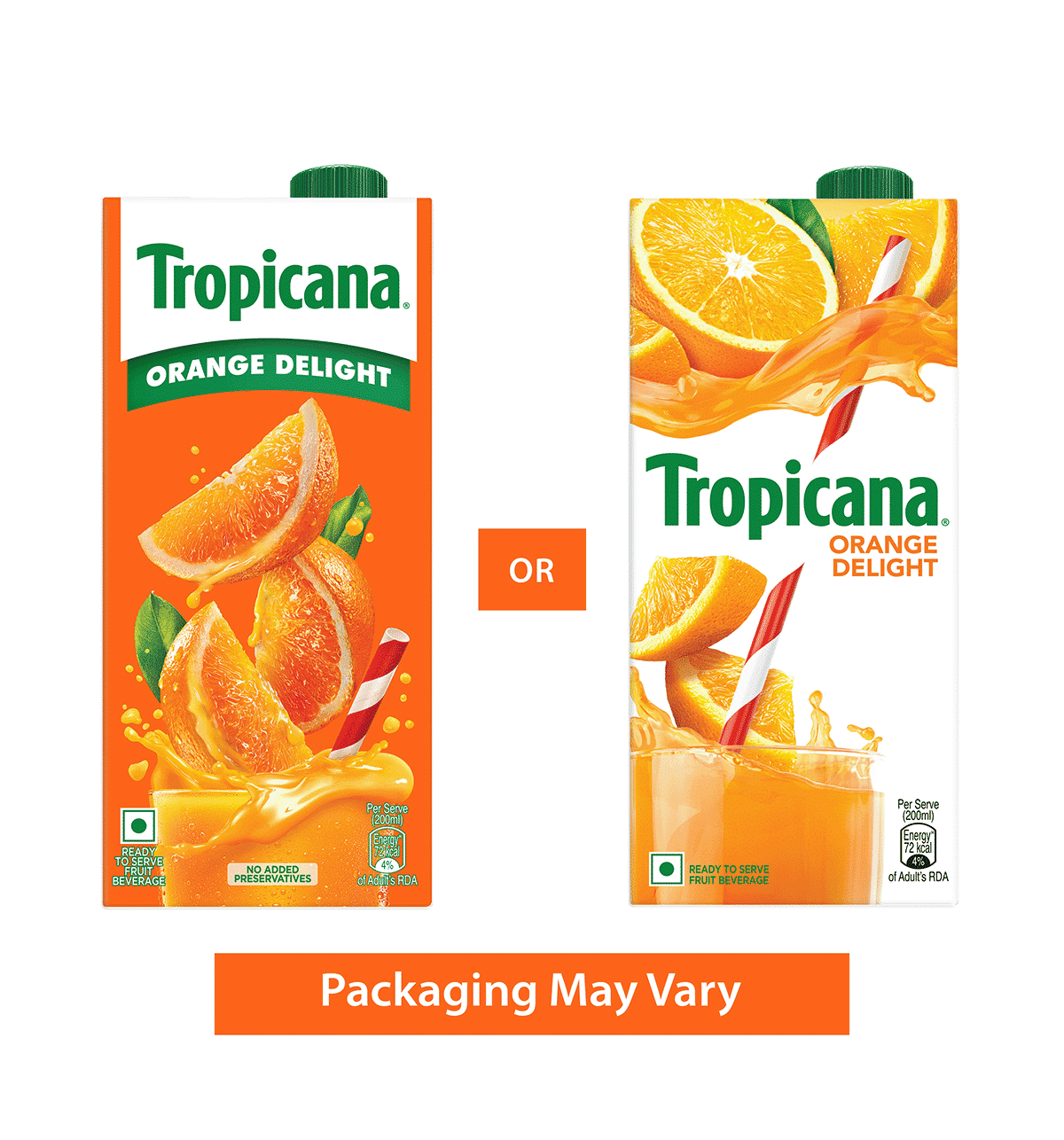 Tropicana Tetra Pack Orange Tetra Pack Tropicana Mixed Fruit Juice