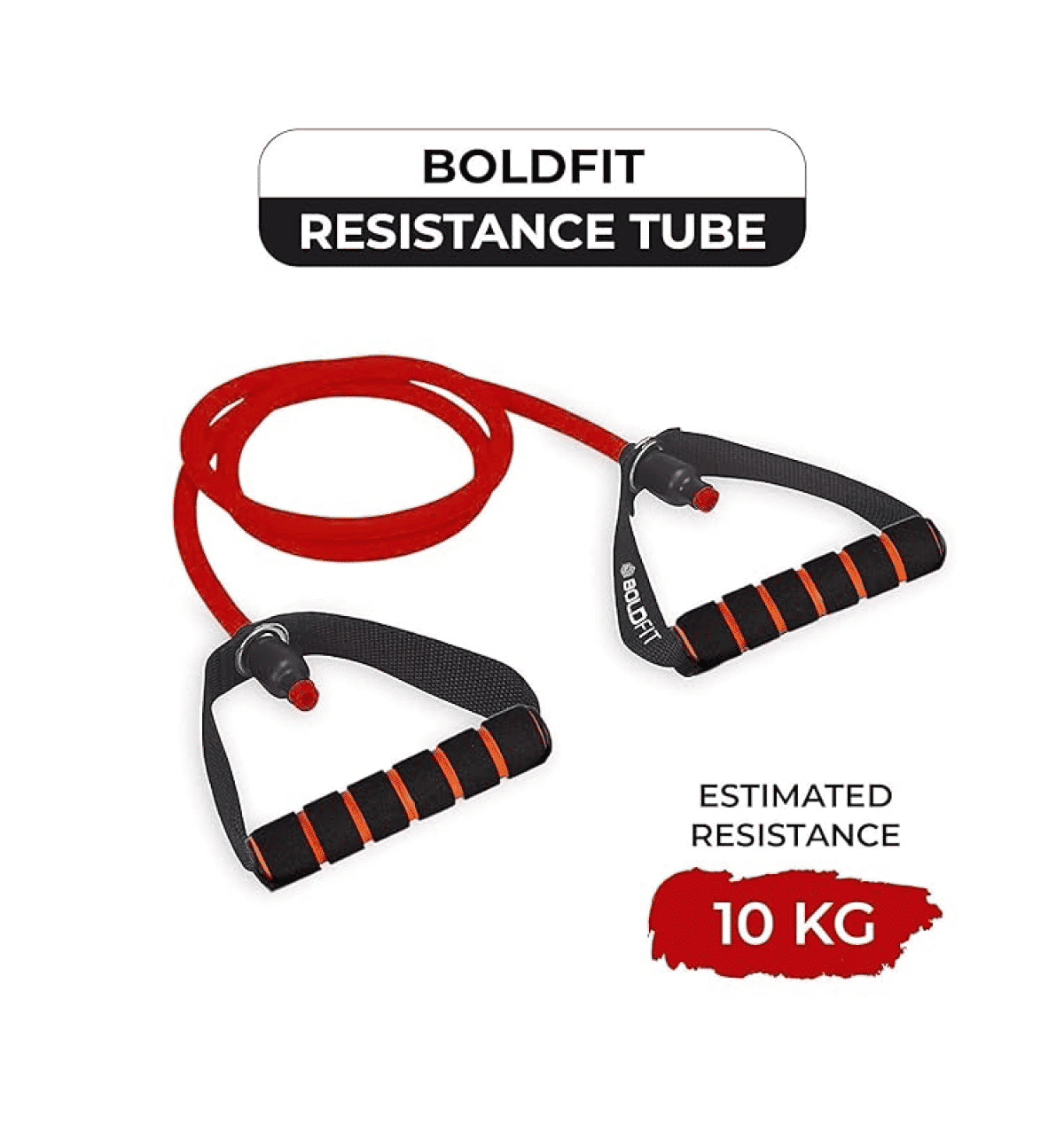 Buy Boldfit Resistance Tube Foam Handles Door Anchor Exercise