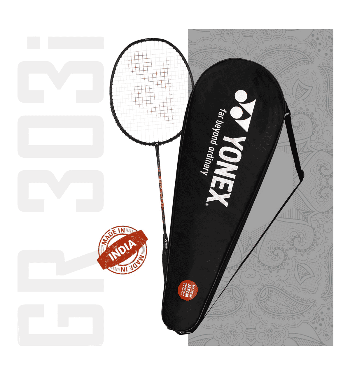 Yonex GR303I Aluminium Blend Badminton Racket - Image 8