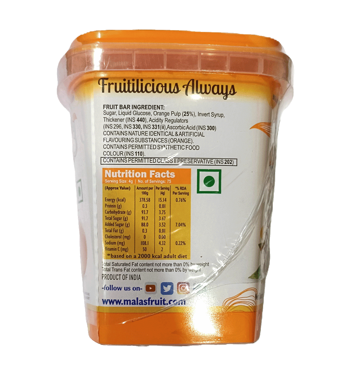 Buy MALA's Mellojels Orange Online () At Best Price