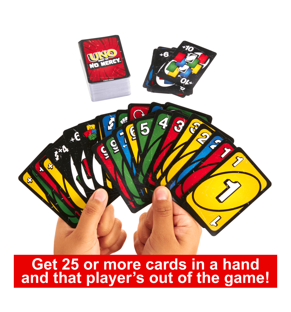 UNO Show No Mercy Card Game for Kids, Adults & Family Night, Parties and Travel - Image 5