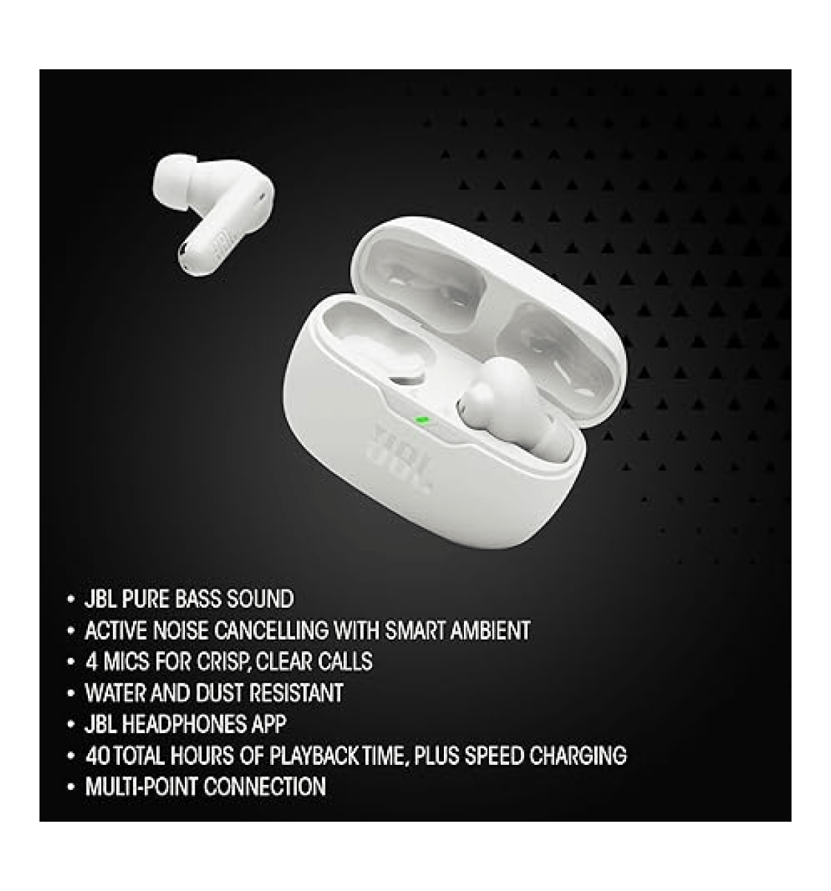 Buy JBL Wave Beam 2 Ear Buds Wireless Bluetoothv5.3, Active
