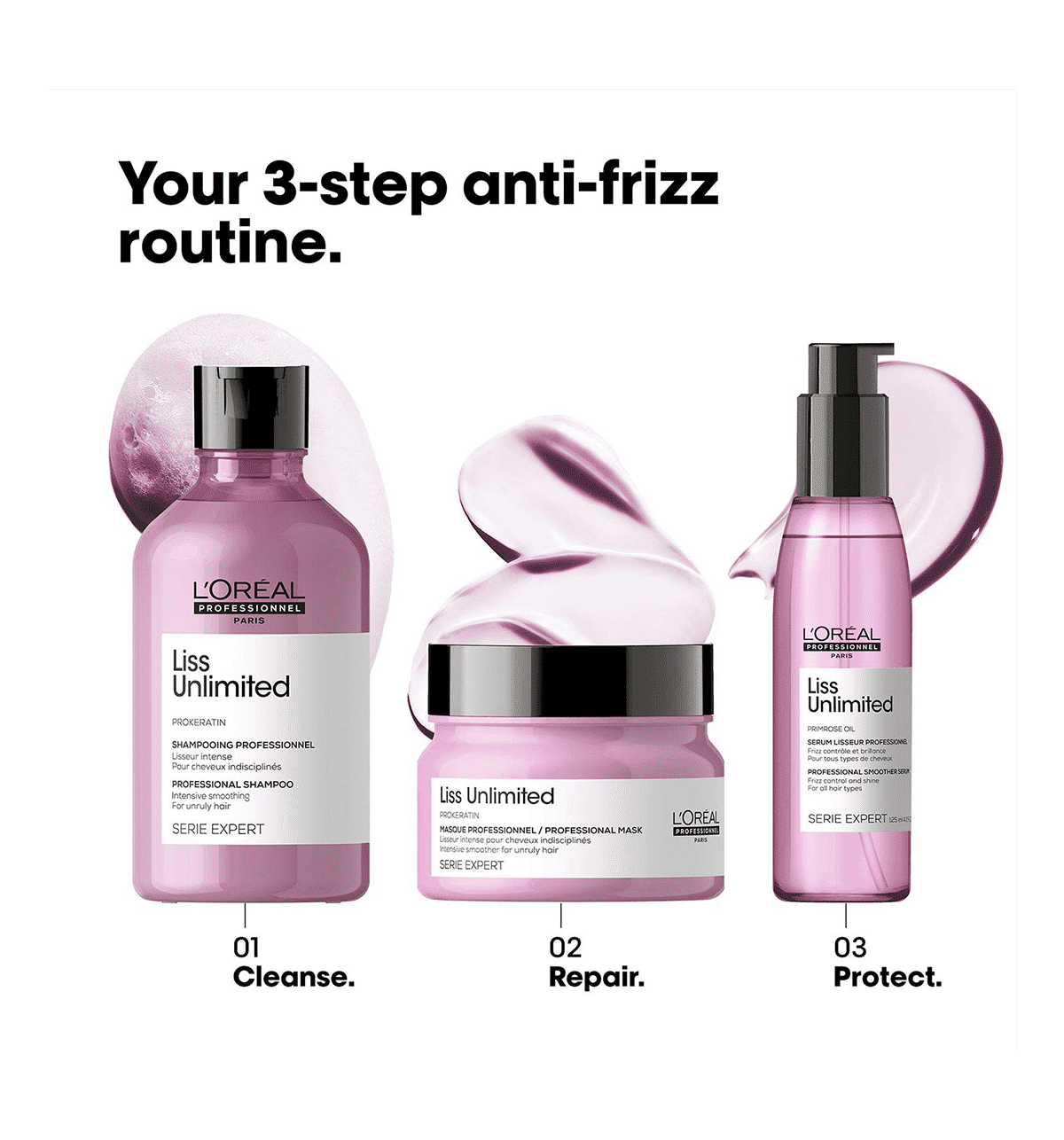 Buy L'Oréal Professionnel Liss Unlimited Shampoo for Frizzy