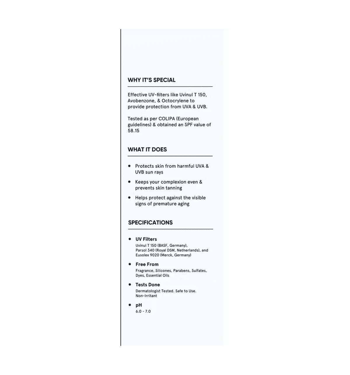 Minimalist Multi Vitamin SPF 50 Sunscreen 50 g - Image 2