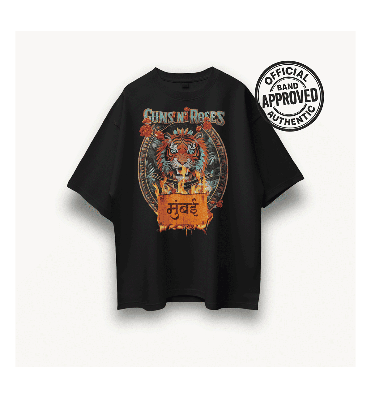 Buy Guns N' Roses Mumbai 2025 Special Edition T-Shirt XXL Size by
