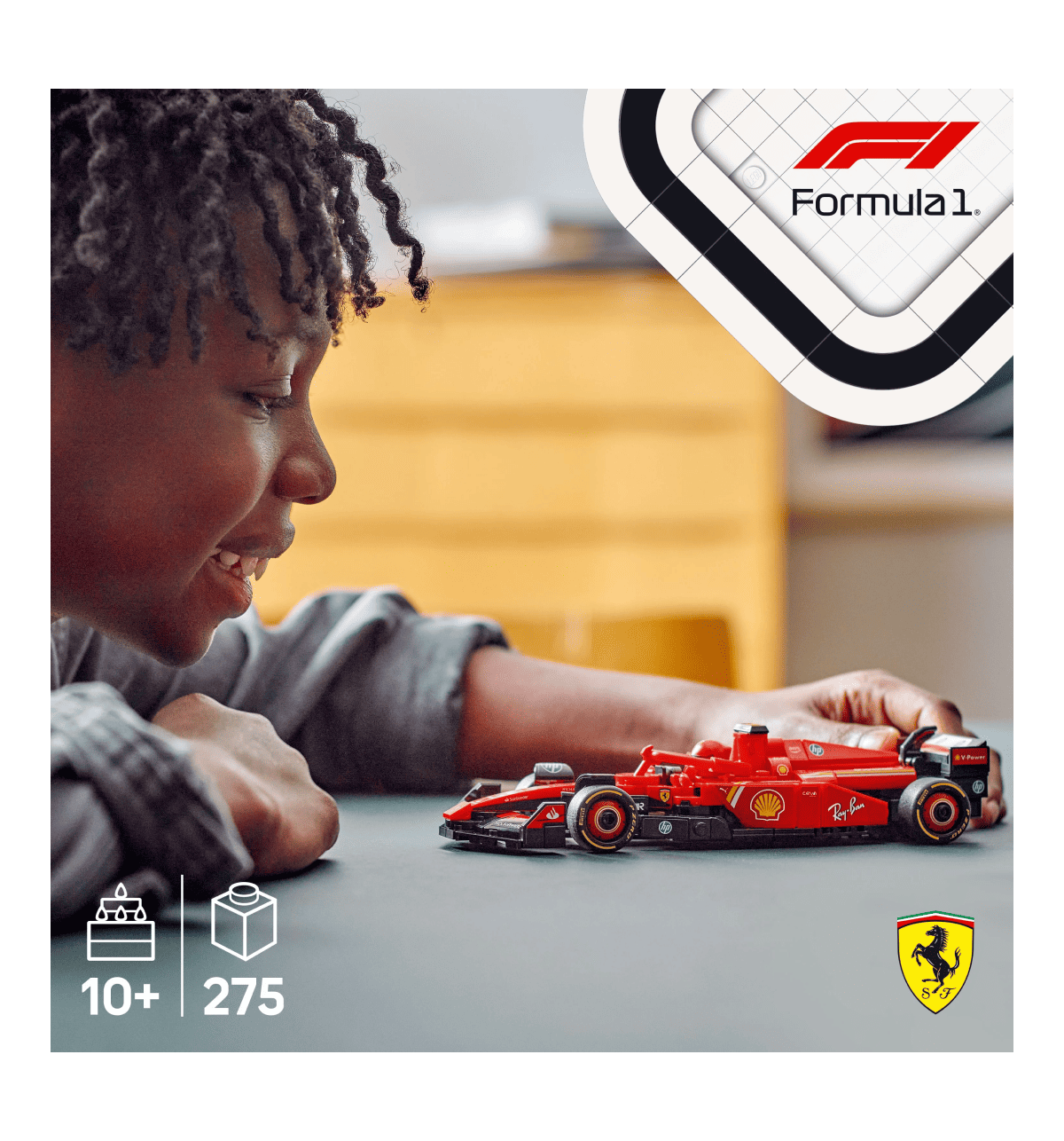 LEGO Speed Champions Ferrari SF-24 F1 Race Car Driver Pack of 77242 - Image 4