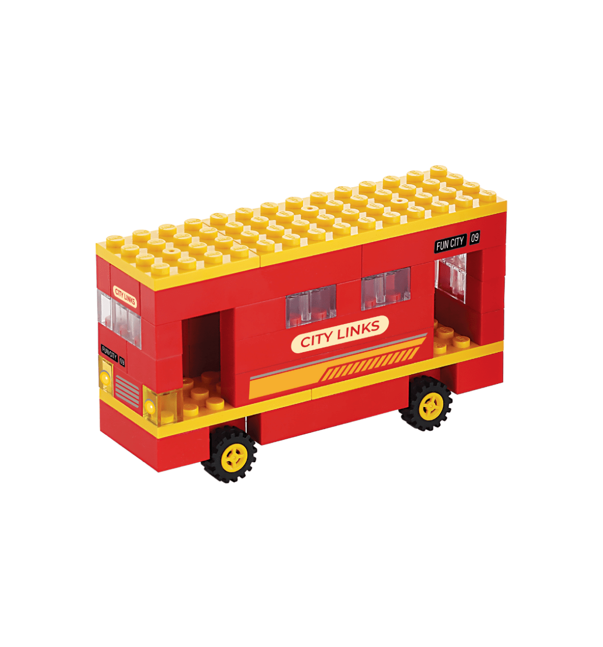 Buy AIKO 3-IN-1 City Link Bus 142 Blocks Set, Toy for Kids Best