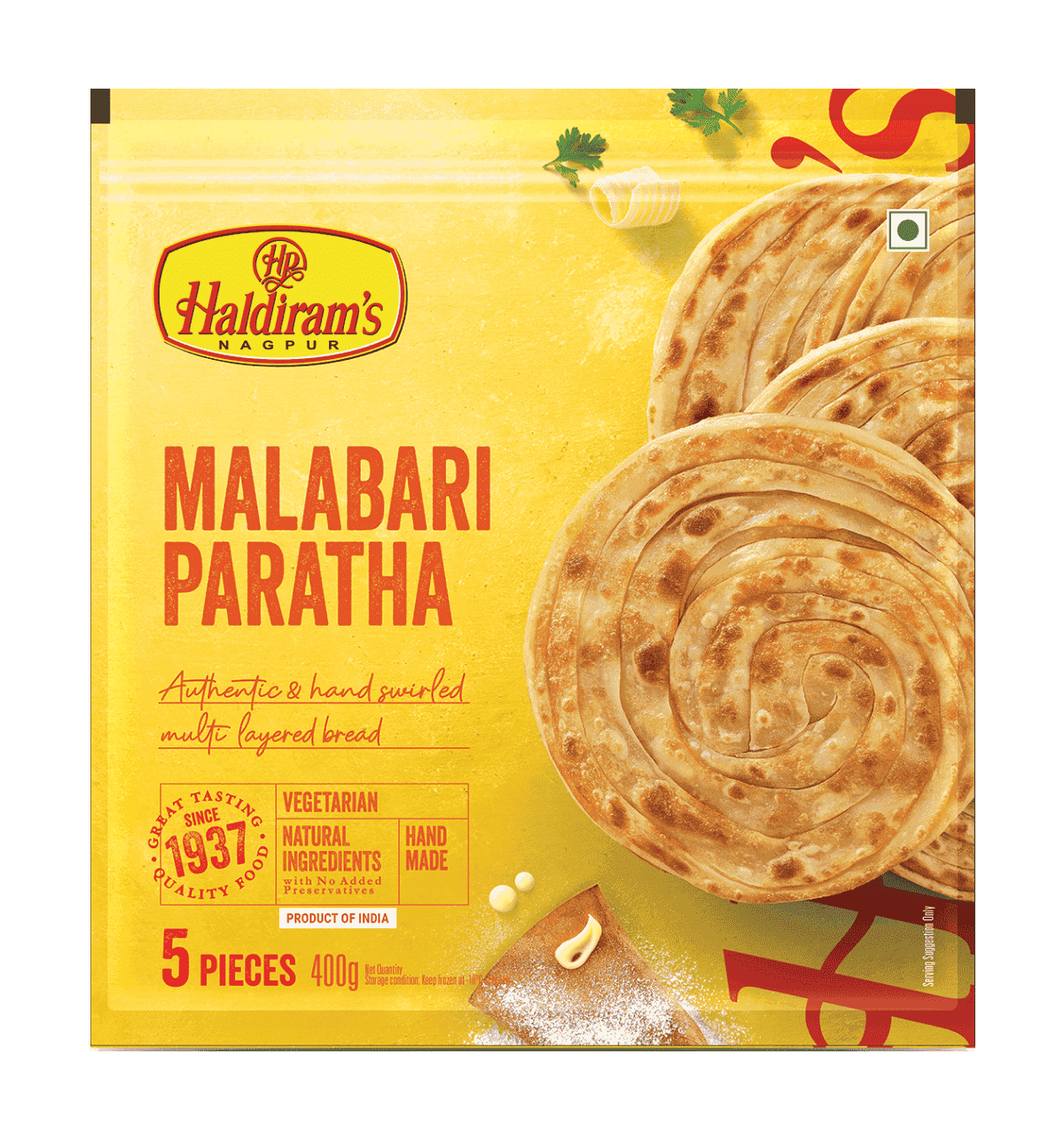 Buy Haldiram'S Malabari Paratha Online (400 g) At Best Price
