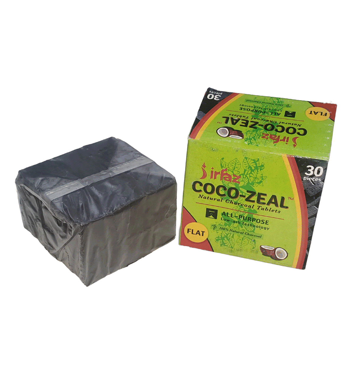 Buy Oot Irfaz Coco Zeal Natural Charcoal Tablets Online (30 pieces