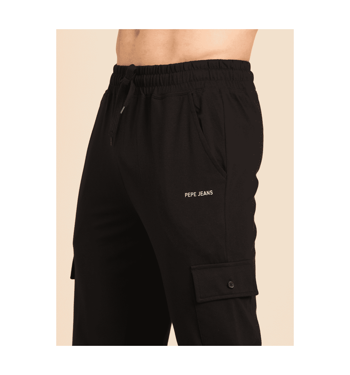 Buy Pepe Jeans Phantom Black Men Track Pants (Solid) - XL Online
